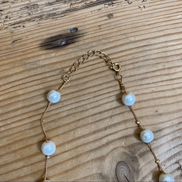 Pearl necklace, bracelet and earrings set - Picture 2 of 8